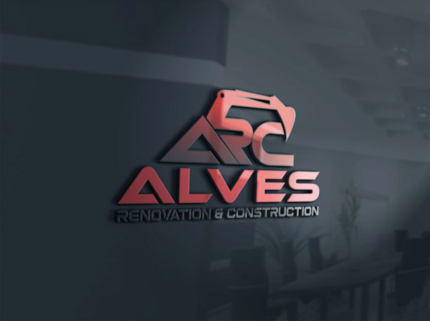 Image réalisation logo alvès construction