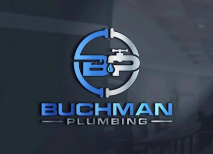 Image réalisation logo Buchman plumbing par DesignPro